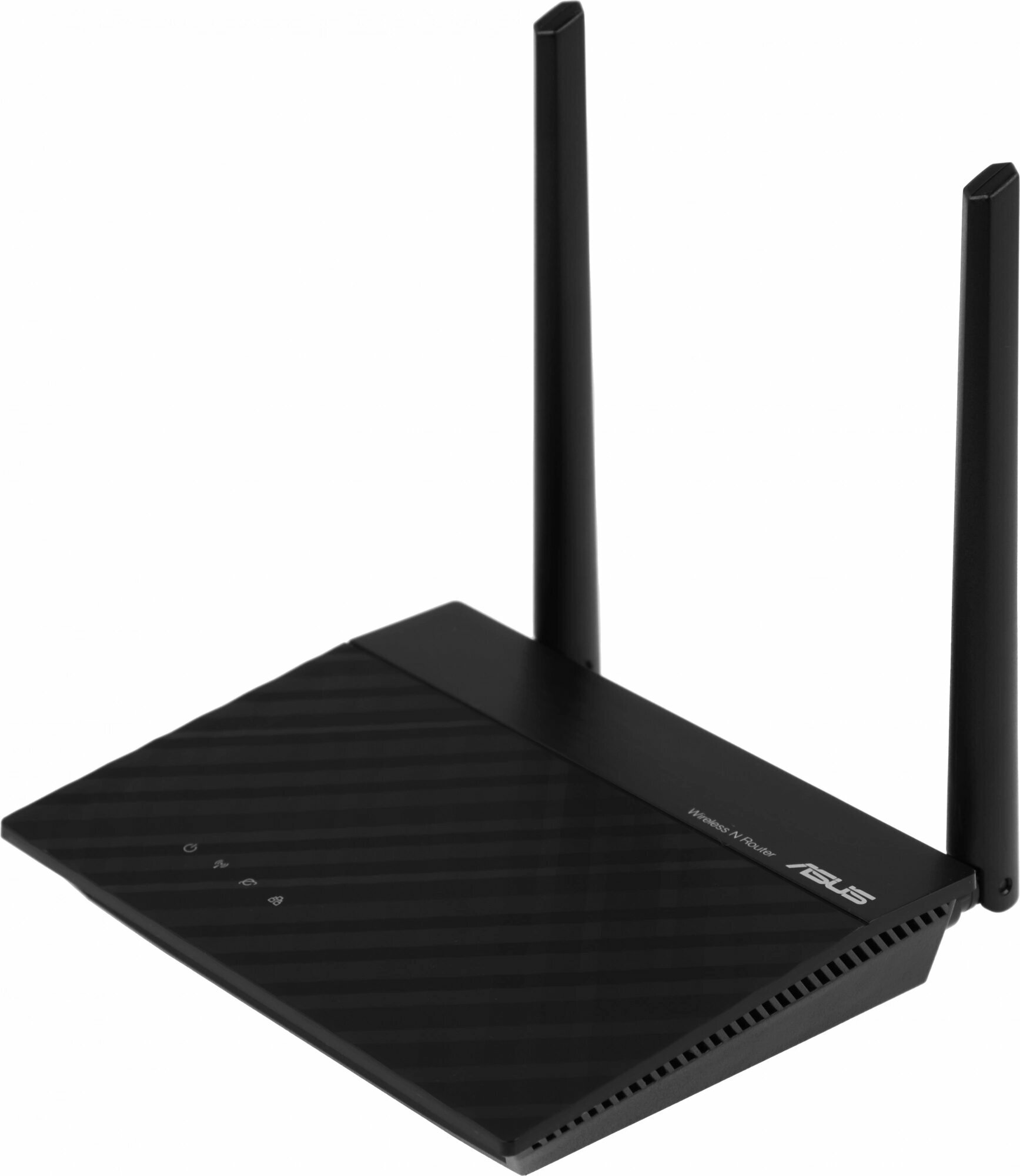 Роутер беспроводной Asus RT-N12E N300 10/100BASE-TX, 4 LAN-портов, черный — фото 1