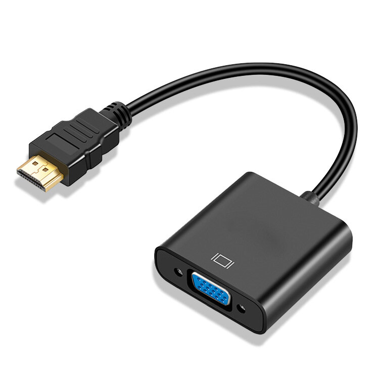 Адаптер-переходник-конвертер Hama, HDMI - VGA для подключение к ноутбуку телевизору в HD 1080p качестве