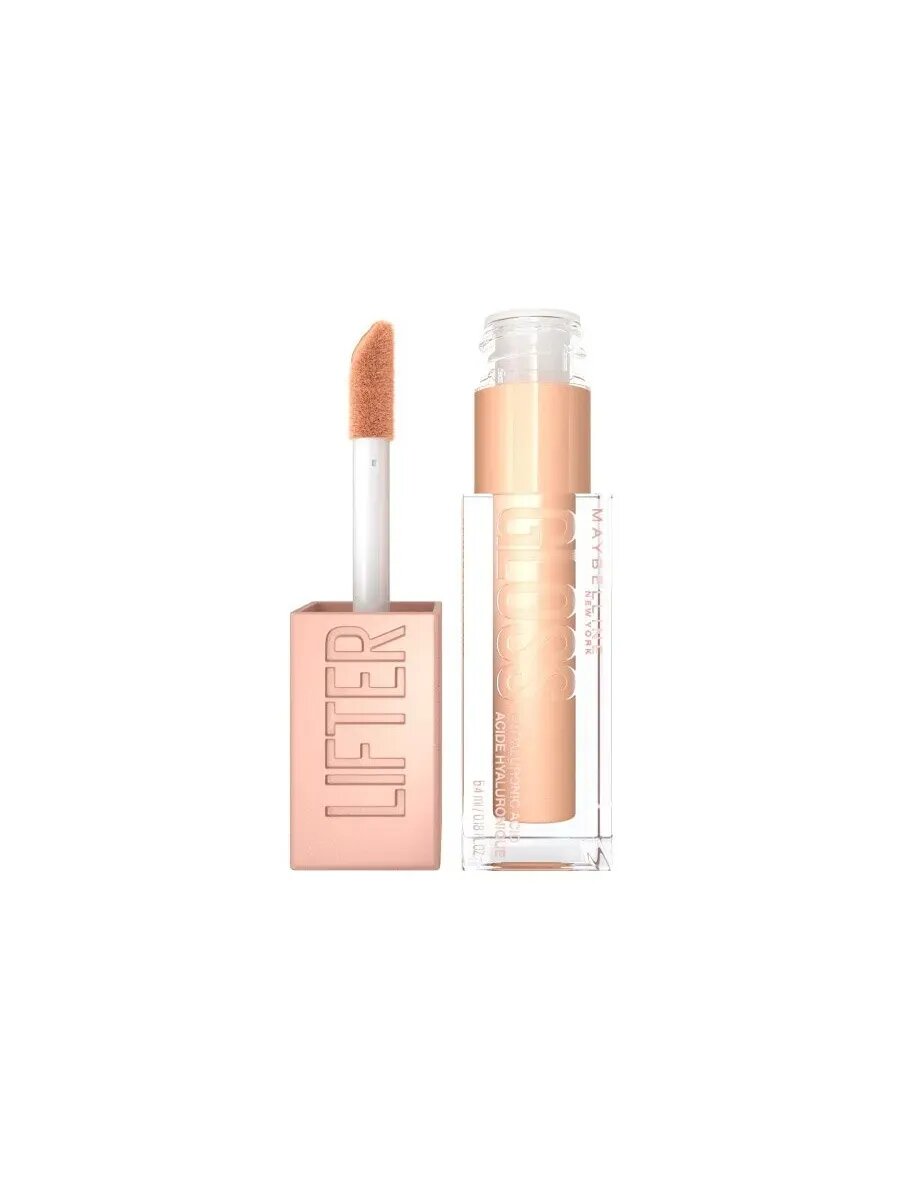 Maybelline New York Блеск для губ Lifter Gloss с гиалуроновой кислотой тон 020 Sun 5.4мл