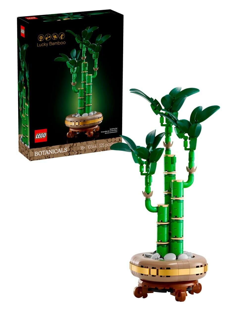 10344 Конструктор LEGO Botanicals Lucky Bamboo Счастливый бамбук 325 деталей