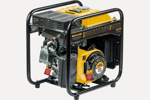 Изображение товара Генератор инверторный Denzel GT-2500iF, 2.5 кВт, 230 В, бак 5 л, открытый корпус, ручной старт