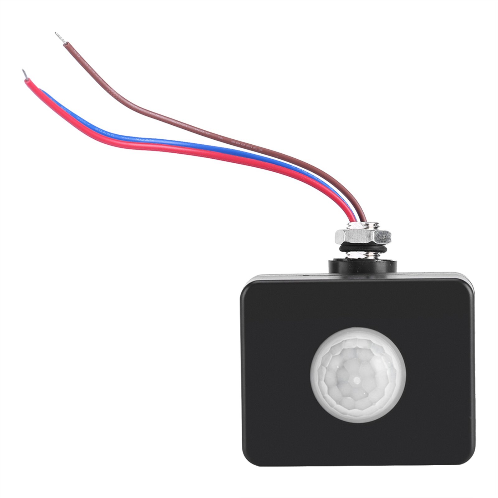 Black Lighting Sensor, 110-240V Small Motion AC Outdoor Use with Lights for Night Sensor Module Courtyard
