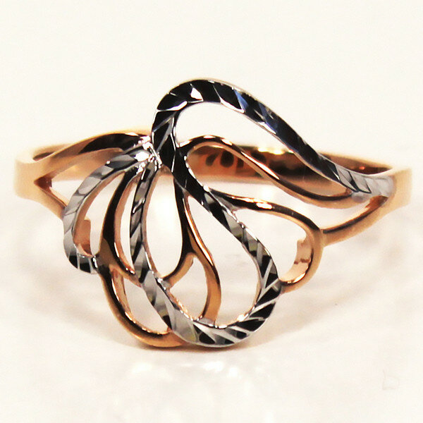 Кольцо JEWELIN, красное золото, 585 проба