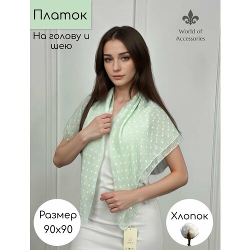 фото Платок для женщин, оливковый