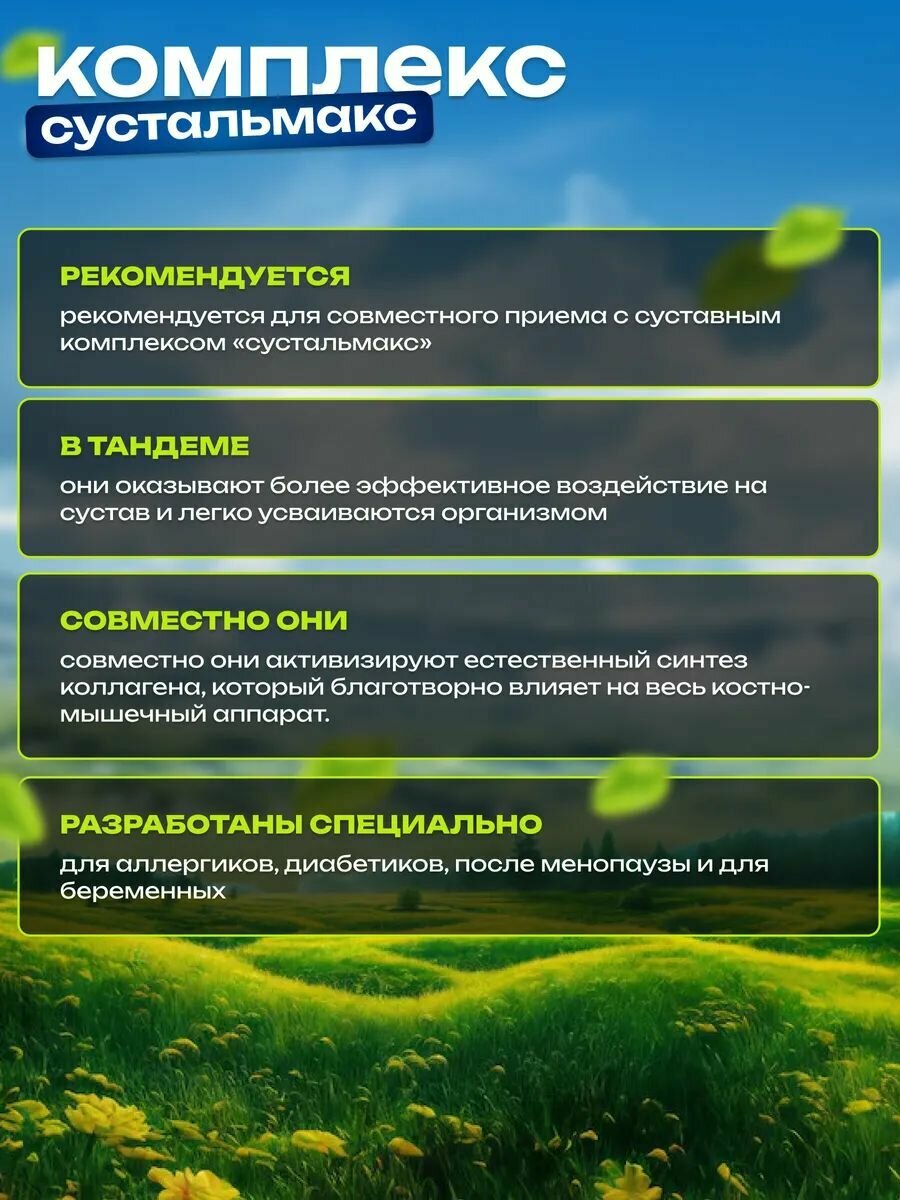 Гомеопатические Препараты Для Суставов И Позвоночника Комплекс Сашера-Мед "Сустальмакс", для опорно-двигательной системы, капсулы