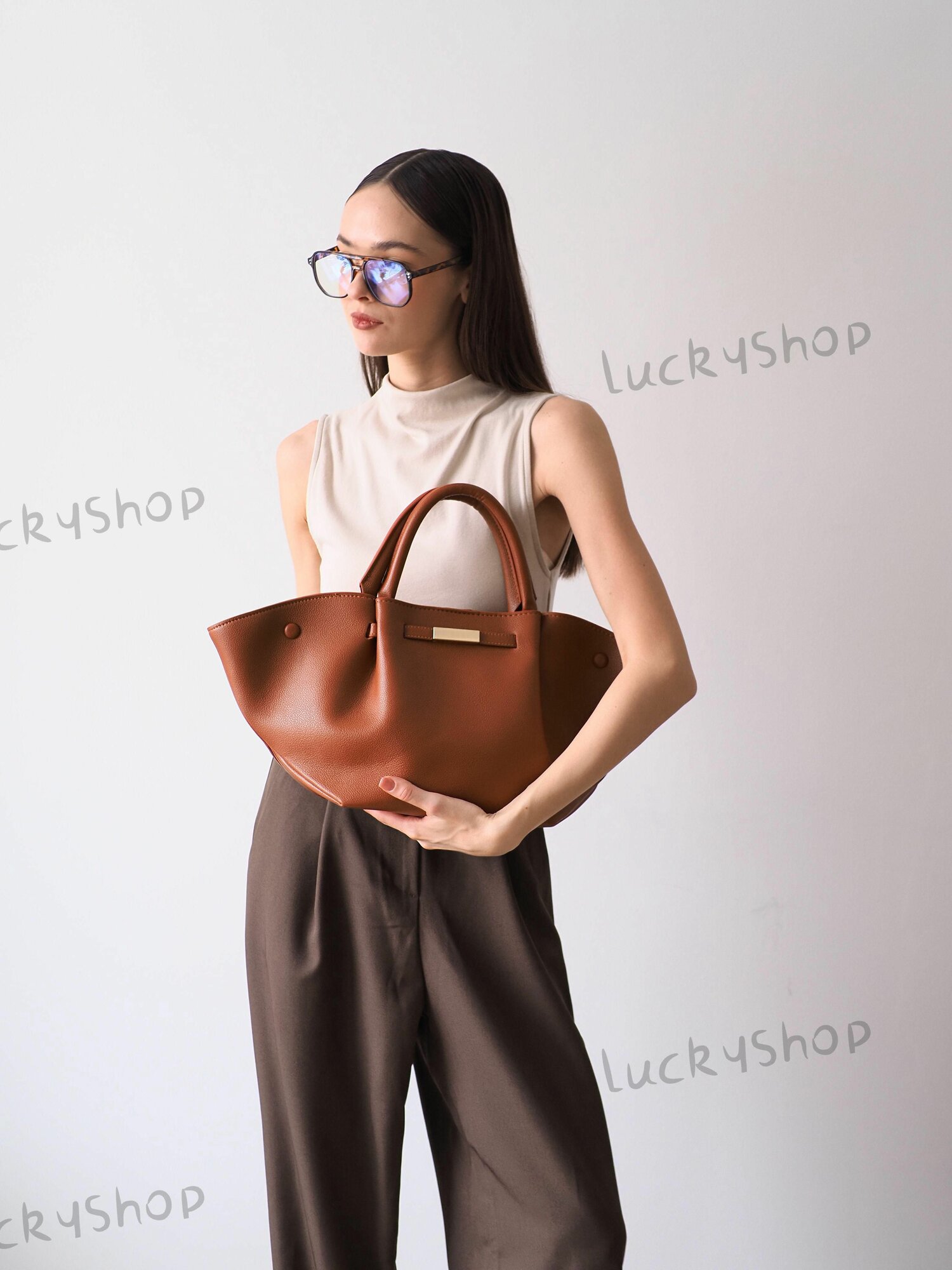 Сумка тоут Bloom of life  оранжевый