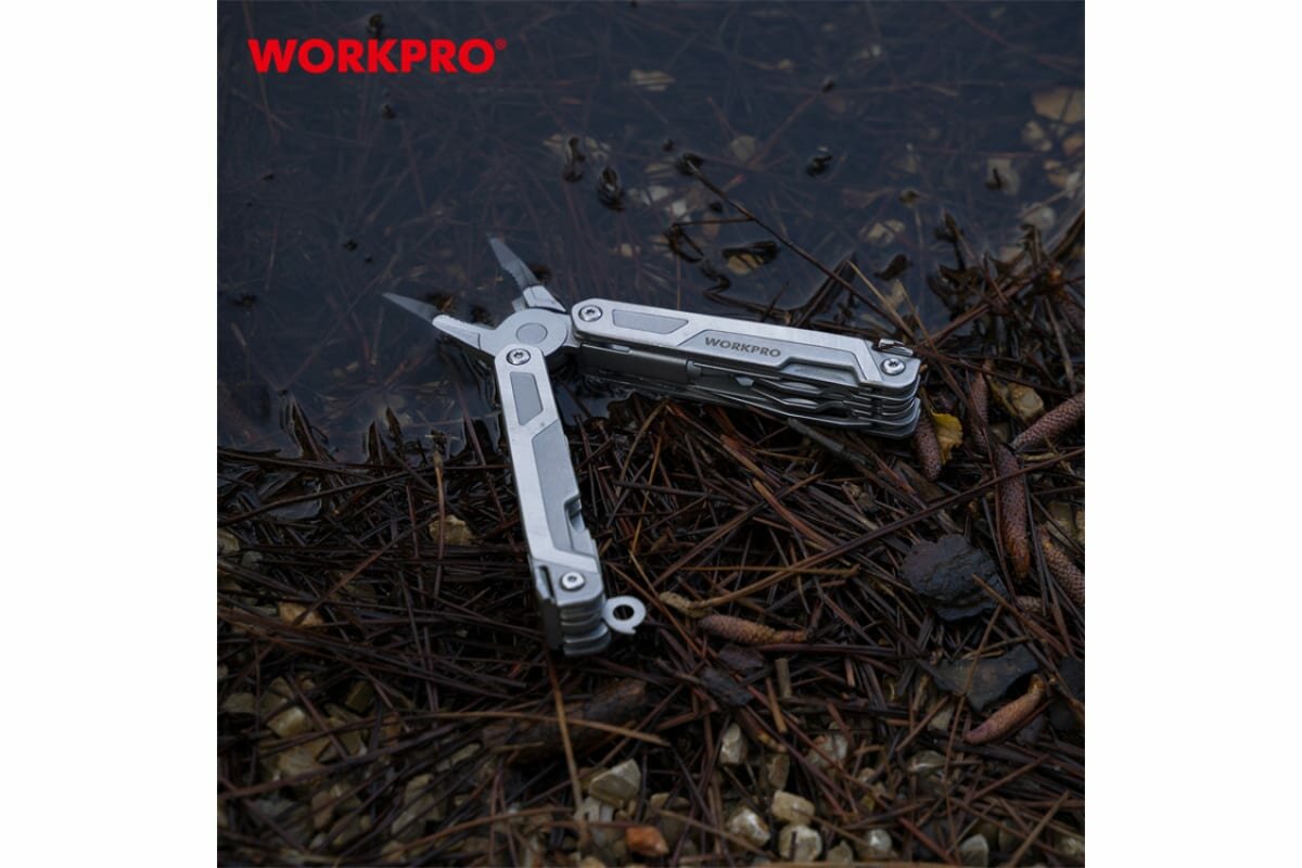 WORKPRO Мультитул 15-в-1 WP382002 — фото 1