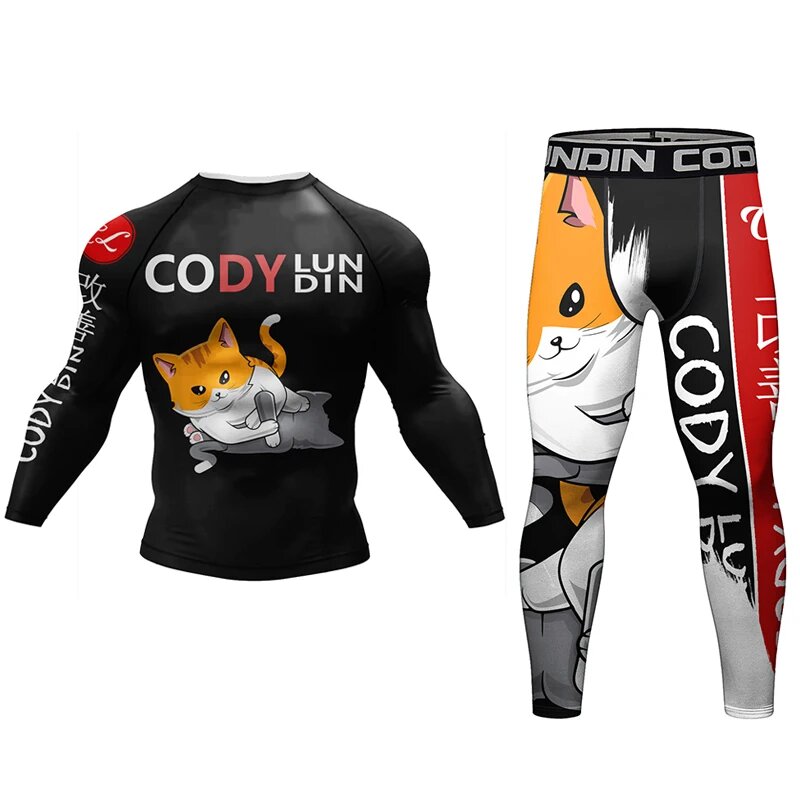 Codylundin Компрессионные футболки и штаны для бокса 4 шт XL Мужской