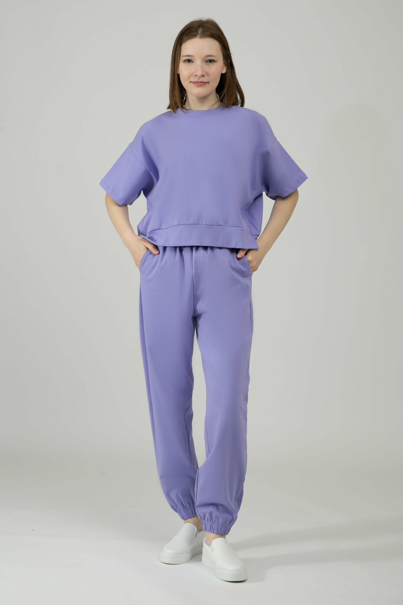 Брюки классические TERRA PRO, размер M, violet — фото 1