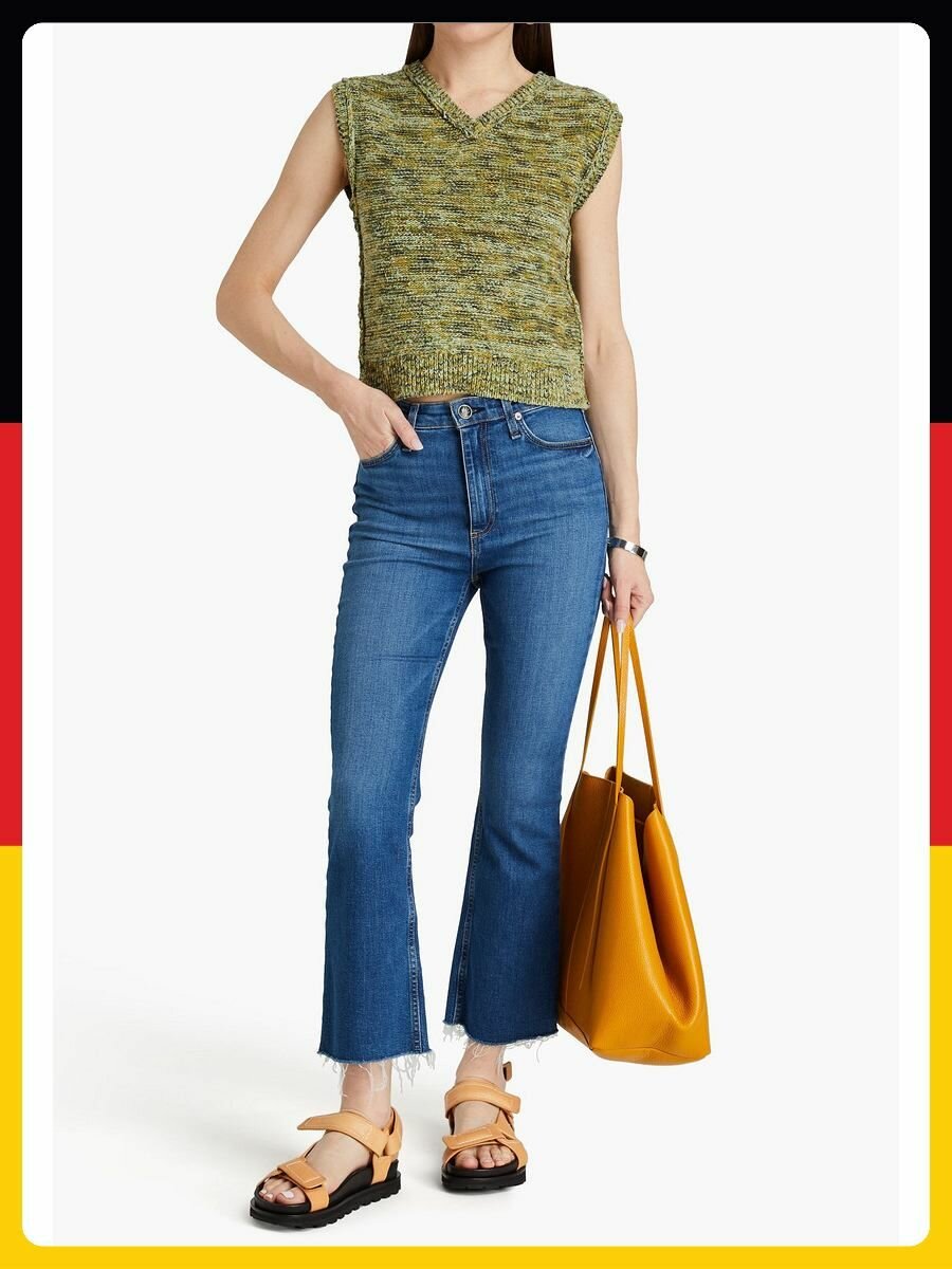 Джинсы Rag & Bone, размер 25, голубой