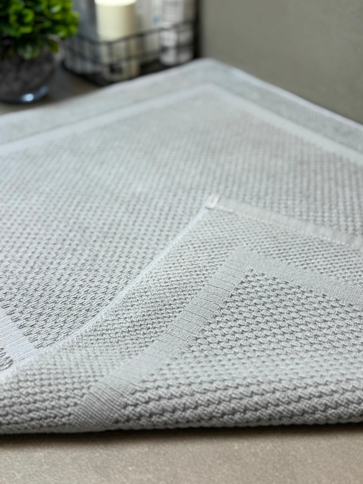 Коврик для ванной (50х70см) Хлопок — фото 1