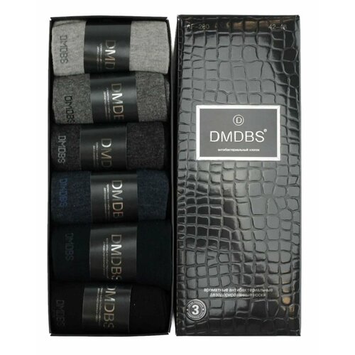 фото Носки dmdbs, комплект, 6 пар, размер универсальный, ассорти