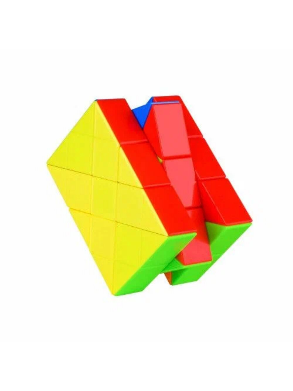 Головоломка FanXin Case cube 3x3x3, цветной пластик, без наклеек