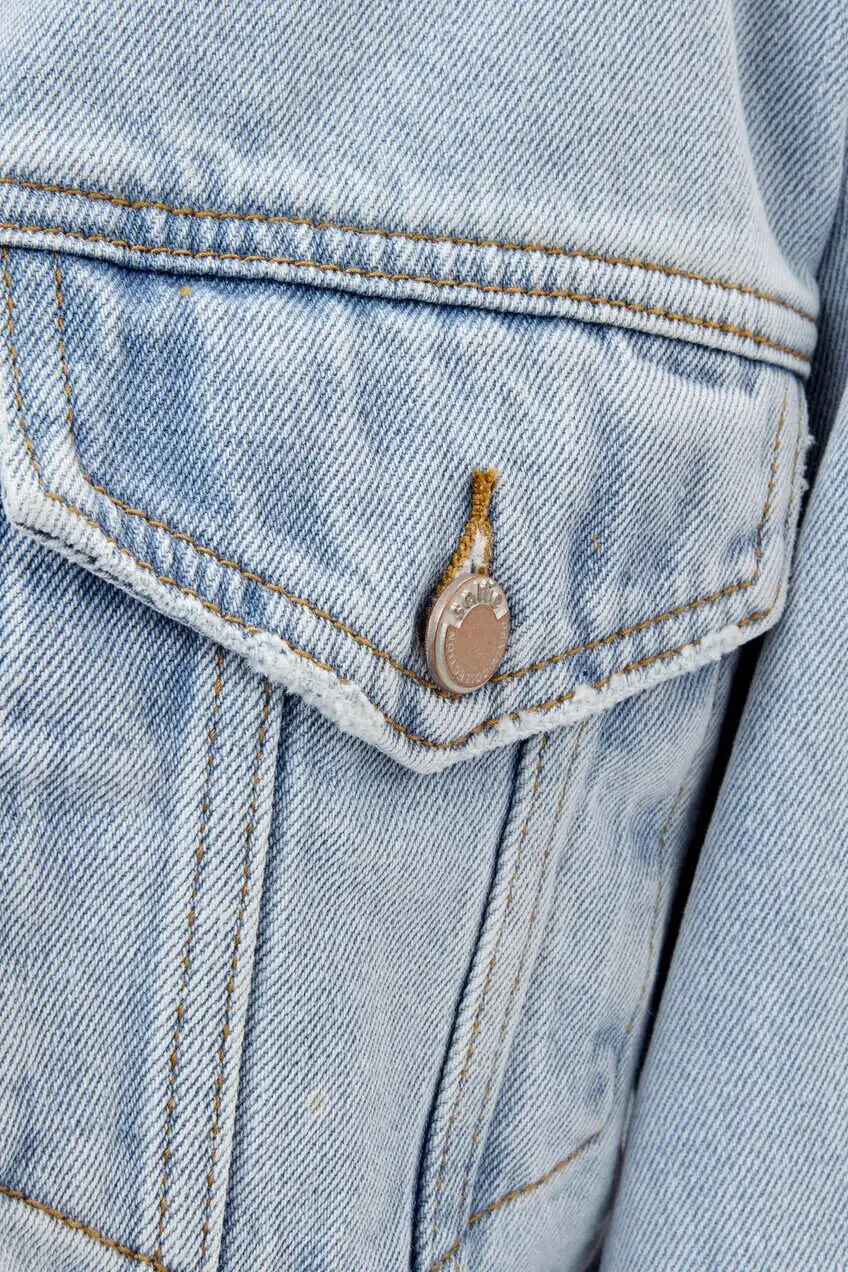 Куртка джинсовая Selfie, размер XS, голубой — фото 1