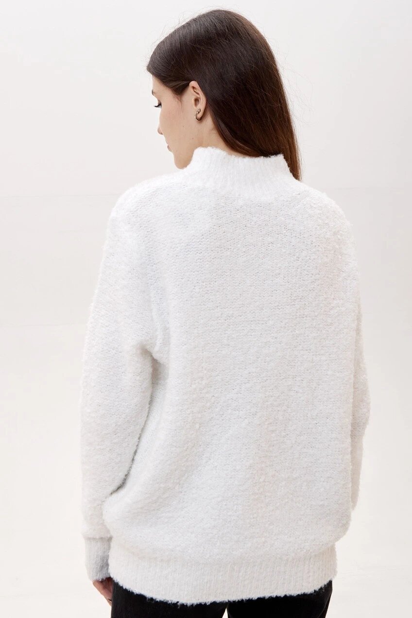 Свитер Selfie, размер L, , белый — фото 1
