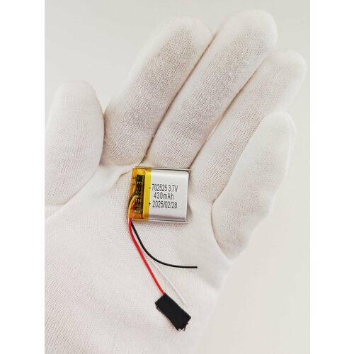 Аккумулятор для видеорегистратора 3.7v 433mAh 3 pin 3 провода (батарея на видеорегистратор универсальная) Терабайт Маркет