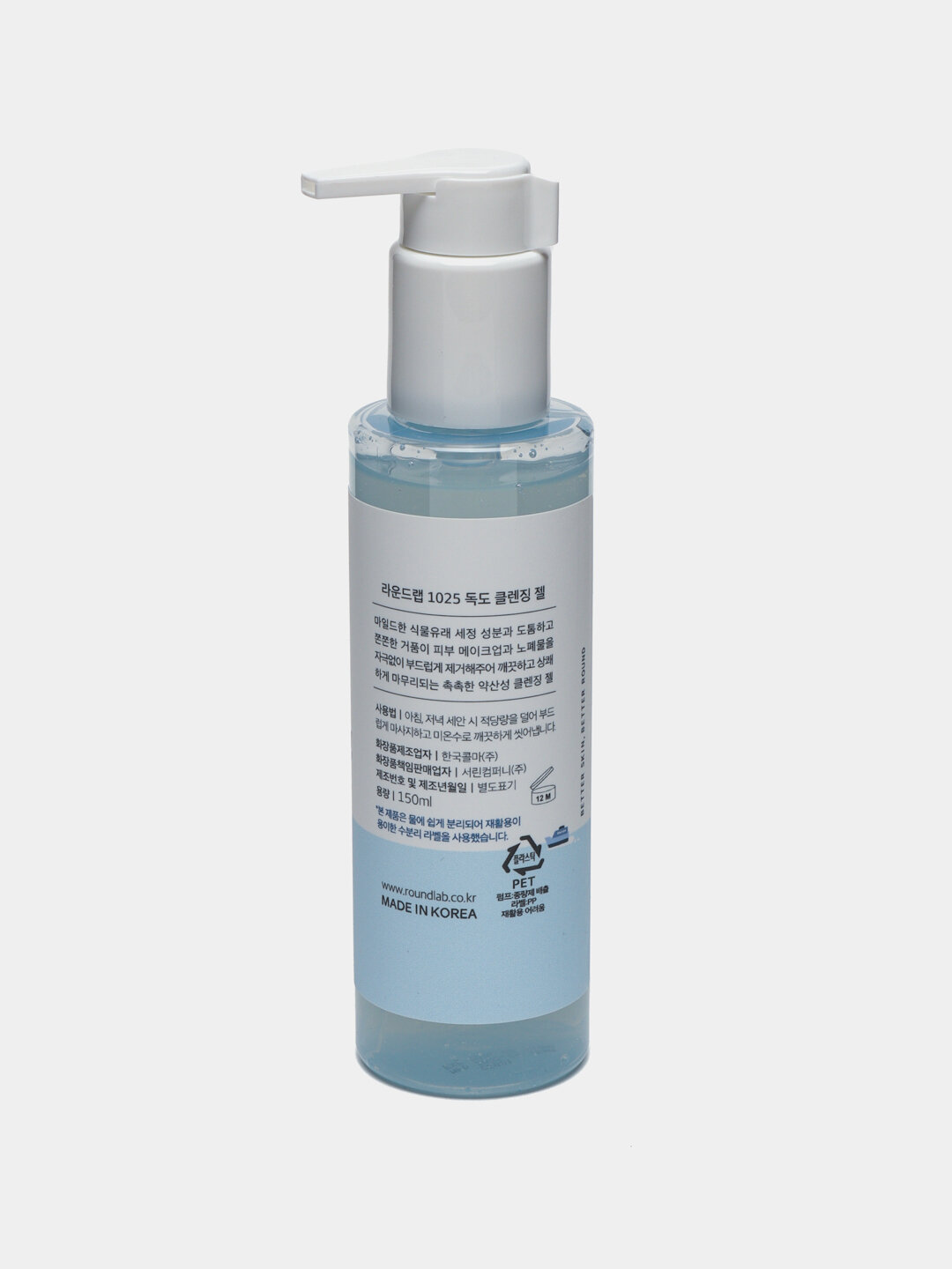 Мягкий очищающий гель для умывания Round Lab Dokdo Cleansing Gel, 150мл — фото 1