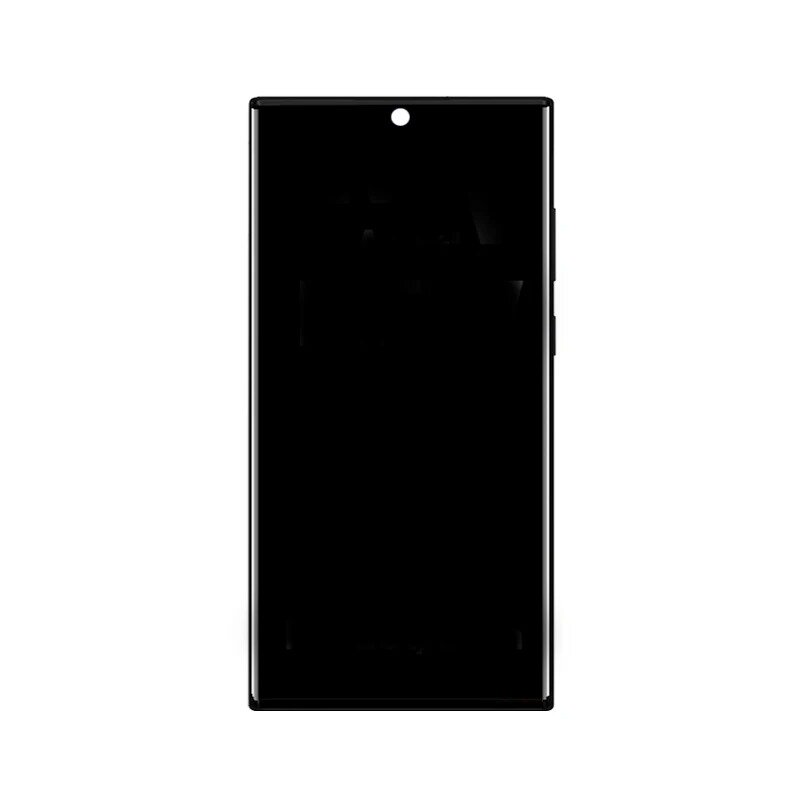 Дисплей для Samsung Galaxy S23 Ultra (S918B) без рамки, черный, оригинал