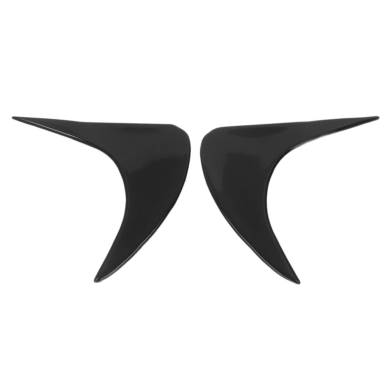 2pcs Headlight Eyebrow Black Decorative Eyelid Cover Trim Replacement for GT86 2013 2020