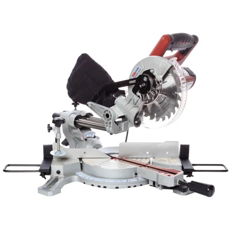 Пила торцовочная с протяжкой REDVERG 1500Вт 190х30мм (RD-MS190-1250S)