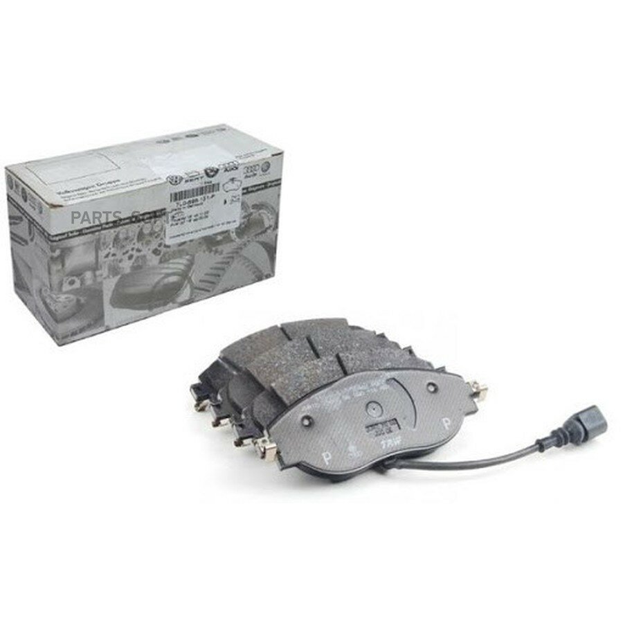 VAG 5Q0698151F колодки тормозные передние
