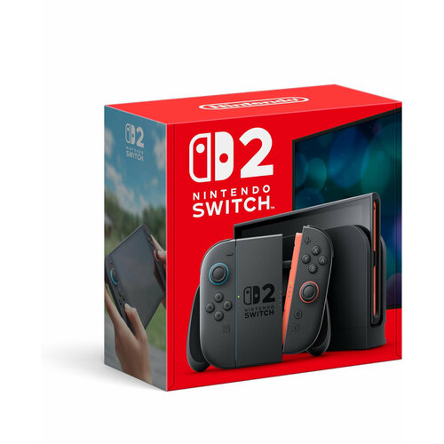 Игровая приставка Комплект Nintendo Switch 2 256 ГБ черный Международная версия 66994₽