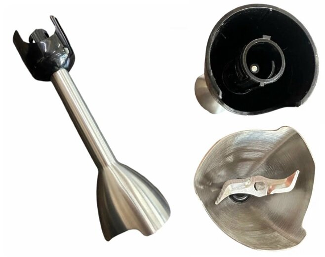 Для блендера Philips: насадка-ножка (чоппер) для погружных блендеров: HR253x HR264x. Цвет черный