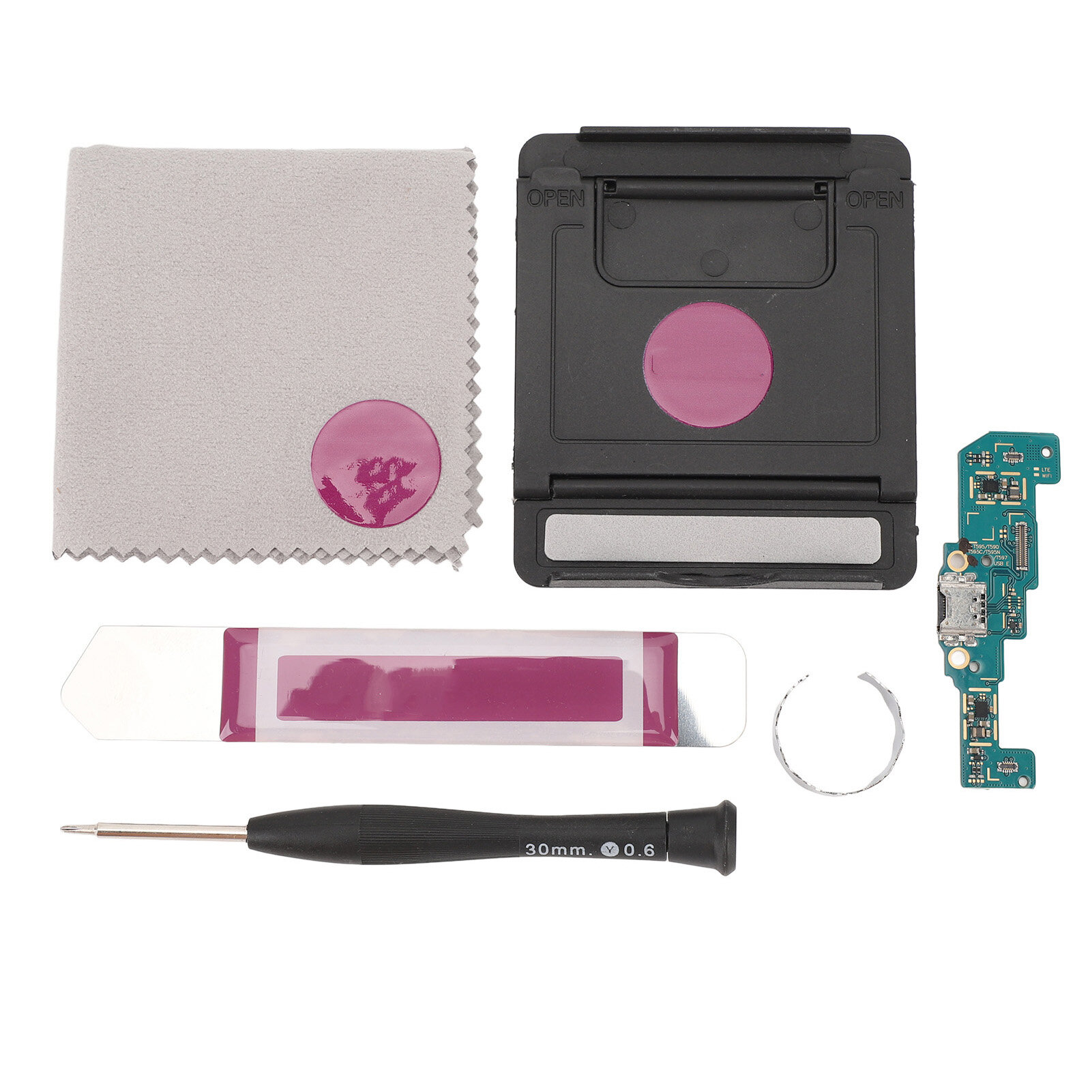 Запасной разъем для док-станции для зарядки планшета гибкий кабель USB C для зарядки Galaxy Tab A 105 дюймов SM T590 T595 с инструментами