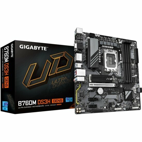 Материнская плата Gigabyte B760M DS3H GEN5 (LGA1700, mATX)