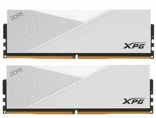 Оперативная память ADATA XPG Lancer RGB (AX5U5200C3816G-DCLARWH) DIMM DDR5 32 ГБ - 2 шт, 5200 МГц