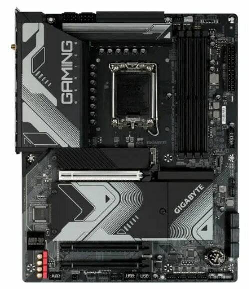 Материнская плата GIGABYTE Z790 GAMING X AX (Z790 GAMING X AX) - LGA 1700, Intel Z790, 4хDDR5-4800 МГц, 3хPCI-Ex16, 4хM.2, Standard-ATX