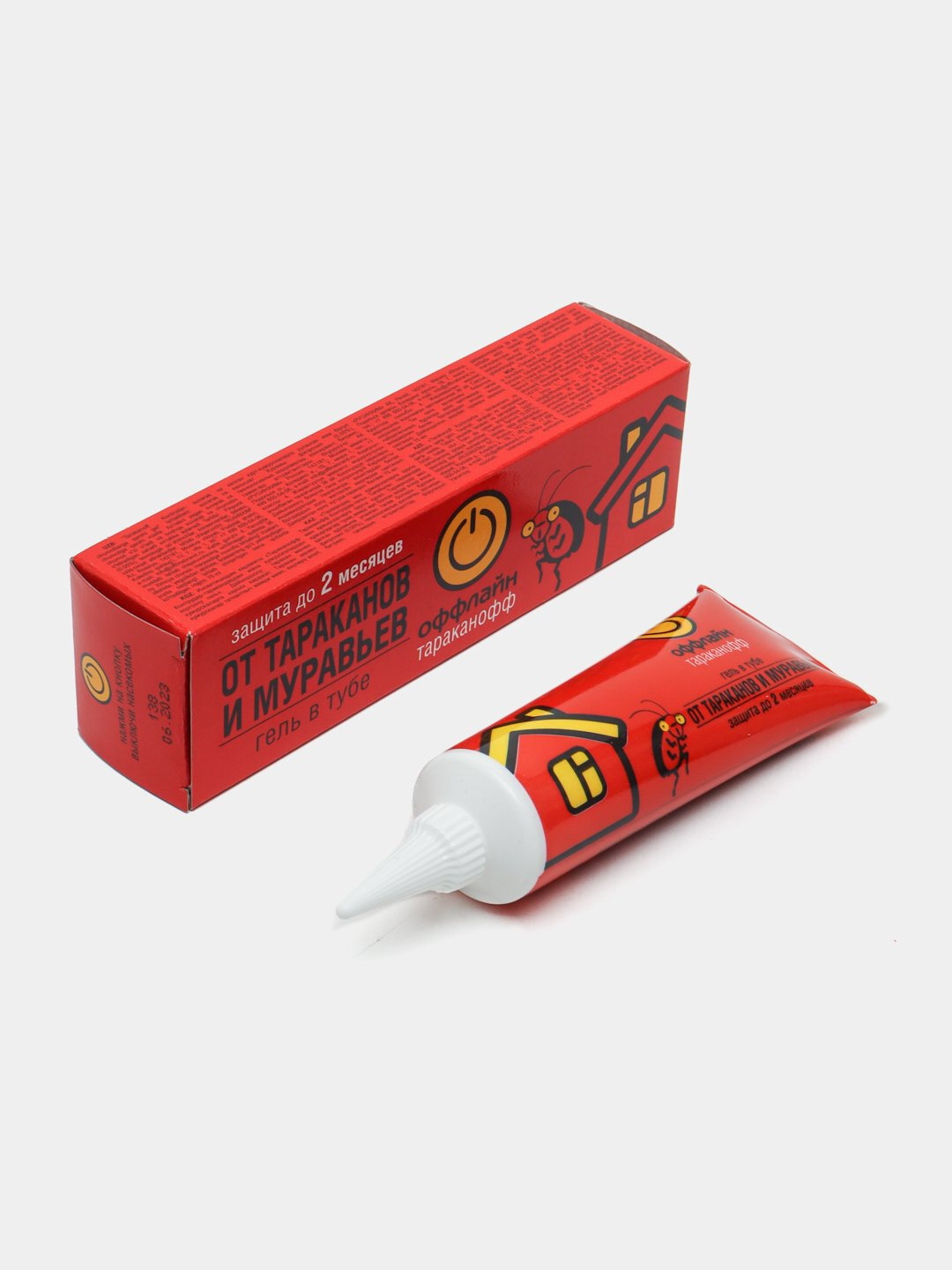 Средство от тараканов и муравьёв "Тараканофф" контрудар, гель, 75мл — фото 1