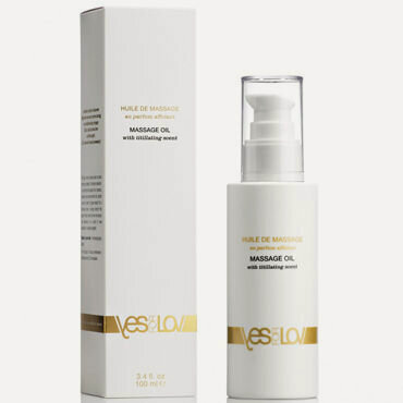 Изображение товара YESforLOV Massage Oil With The Titillating Scent, 100мл Массажное масло