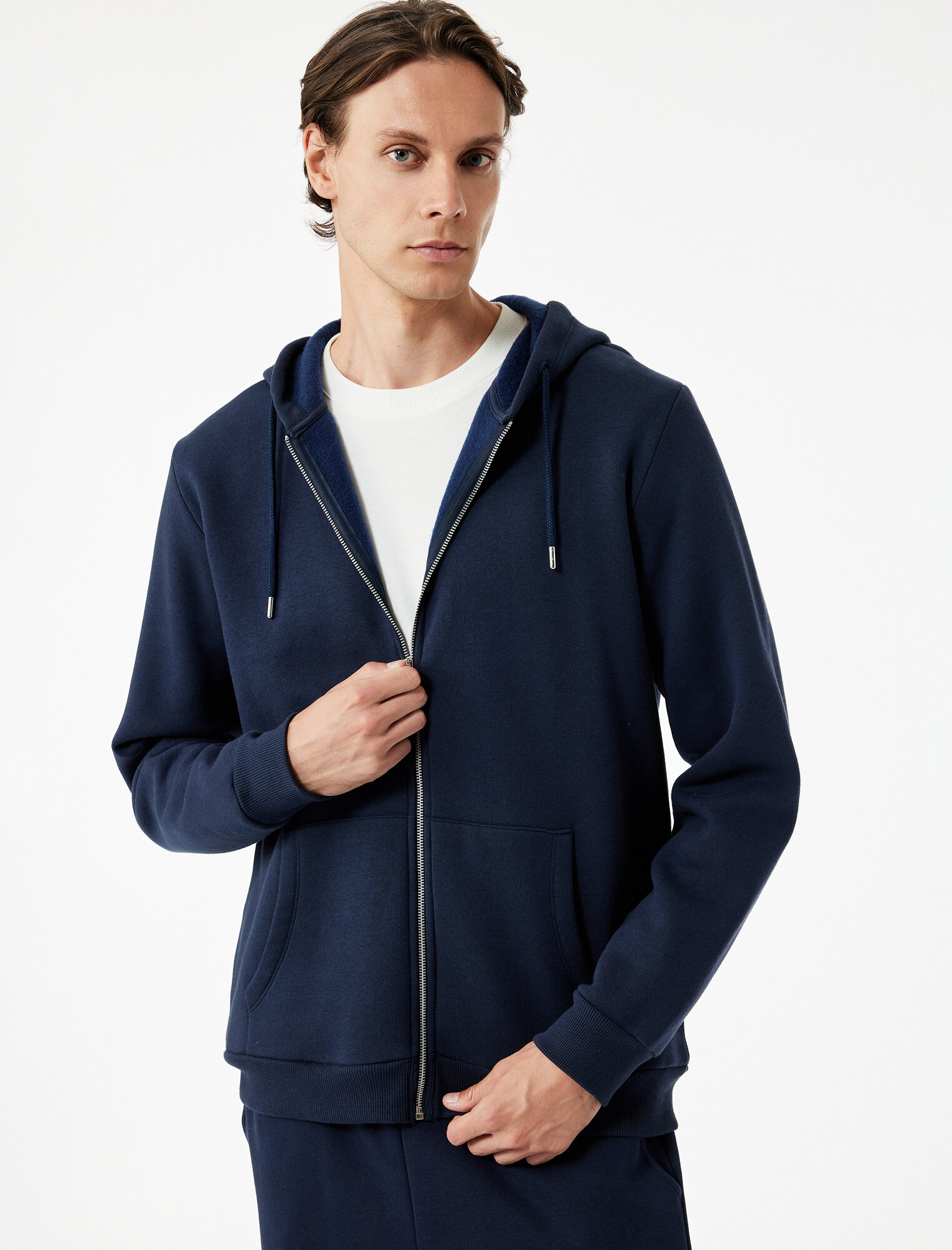 Свитшот спортивный KOTON размер XL  темно-синий