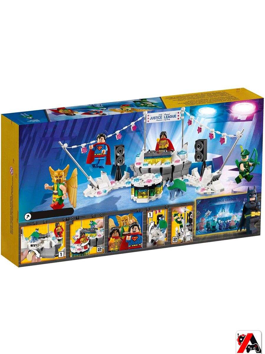 Конструктор Марвел Вечеринка Лиги Справедливости — фото 1