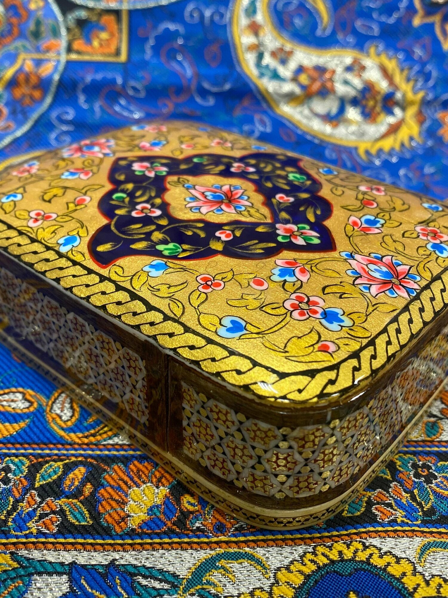 Чехол-Футляр для игральных карт (покер) Иран Ручная Работа