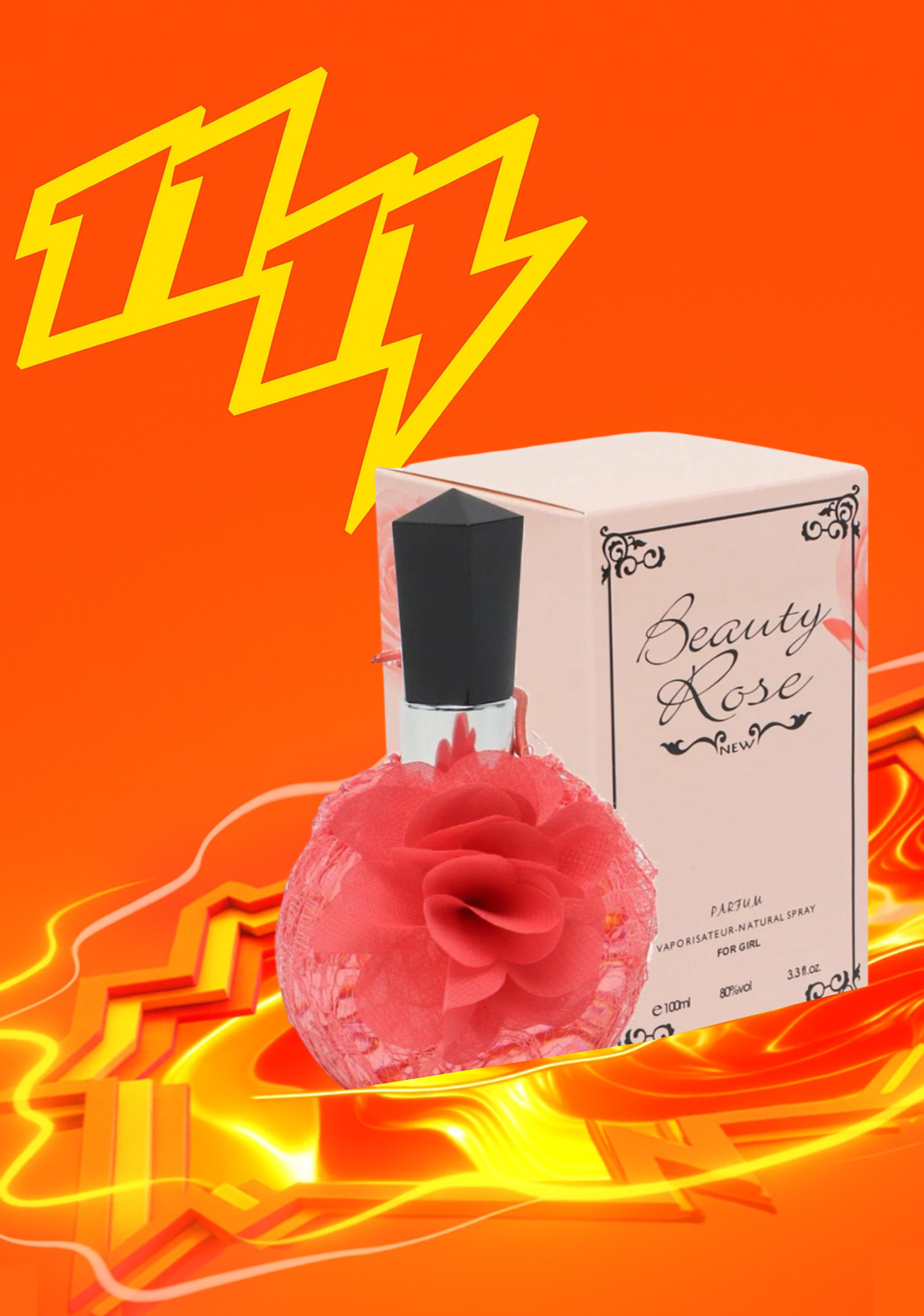 Beauty Rose, парфюмерная вода для женщин, женские духи, 100 мл