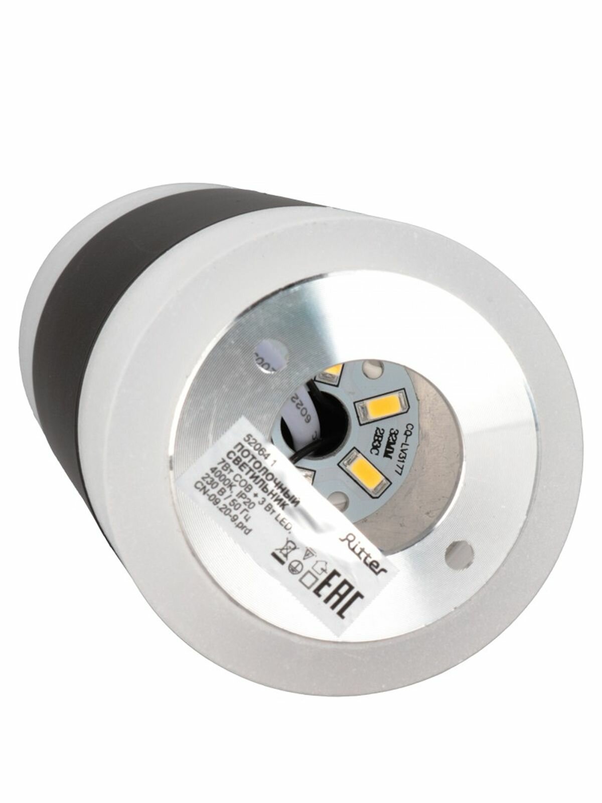 Потолочный светильник Ritter 10Вт белый — фото 1