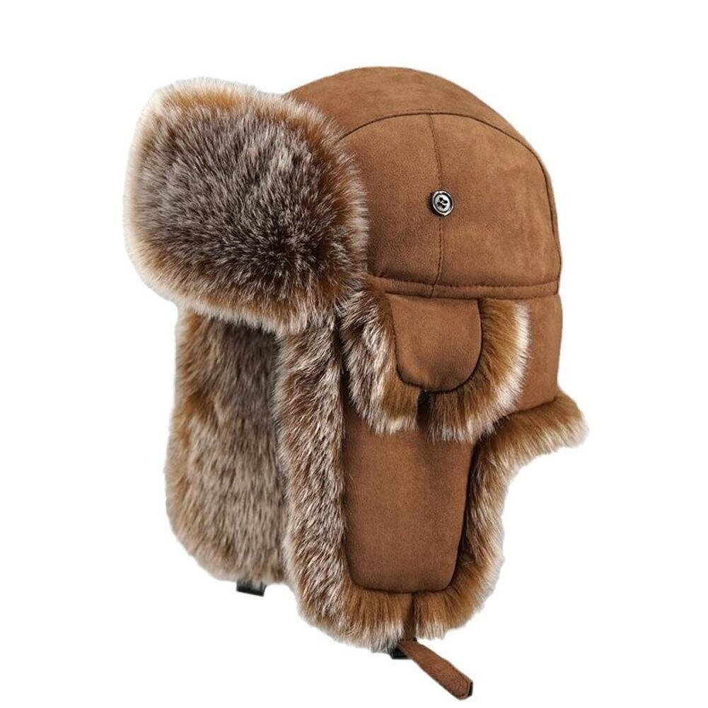Unisex Ear-protecting Winter Hat, Northeast Cotton Thickened Hat, Hat, Hat Outdoor Ski D5Y7