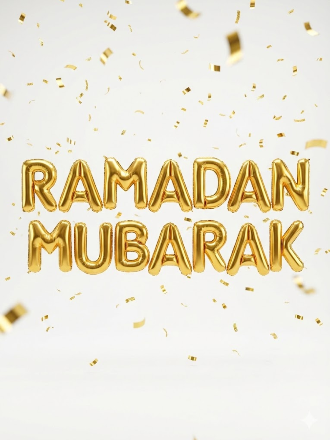 Набор фольгированных шаров Ramadan Mubarak, для декора, 15 шт. — фото 1