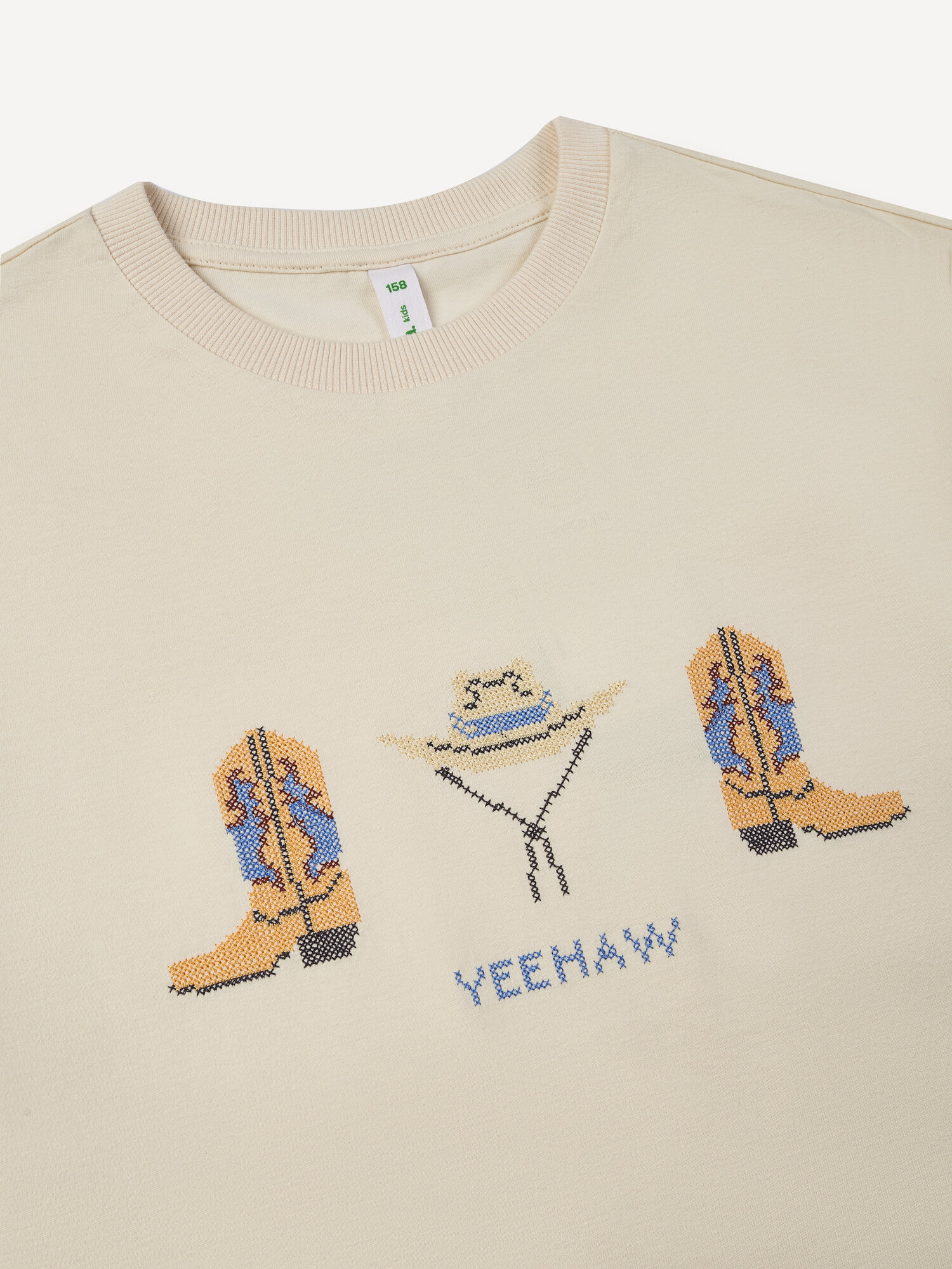 Футболка Sela, размер 158, шампань — фото 1