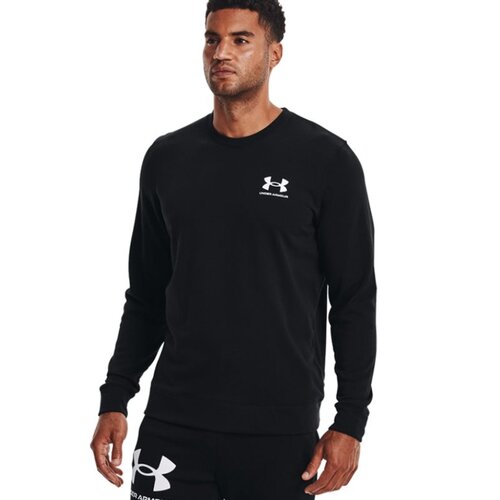 Свитшот спортивный Under Armour, размер XL, черный толстовка under armour размер md темно синий