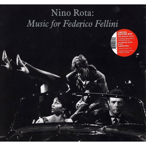 Виниловая пластинка Nino Rota - Music For Federico Fellini (3 LP)