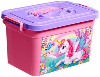 Ящик для хранения игрушек «Пони», 6,5 л