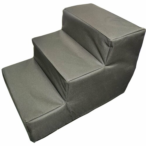 Лестница для маленьких собачек Эконом 3 ступеньки высота 30см общий размер 453030h поролон 1473₽