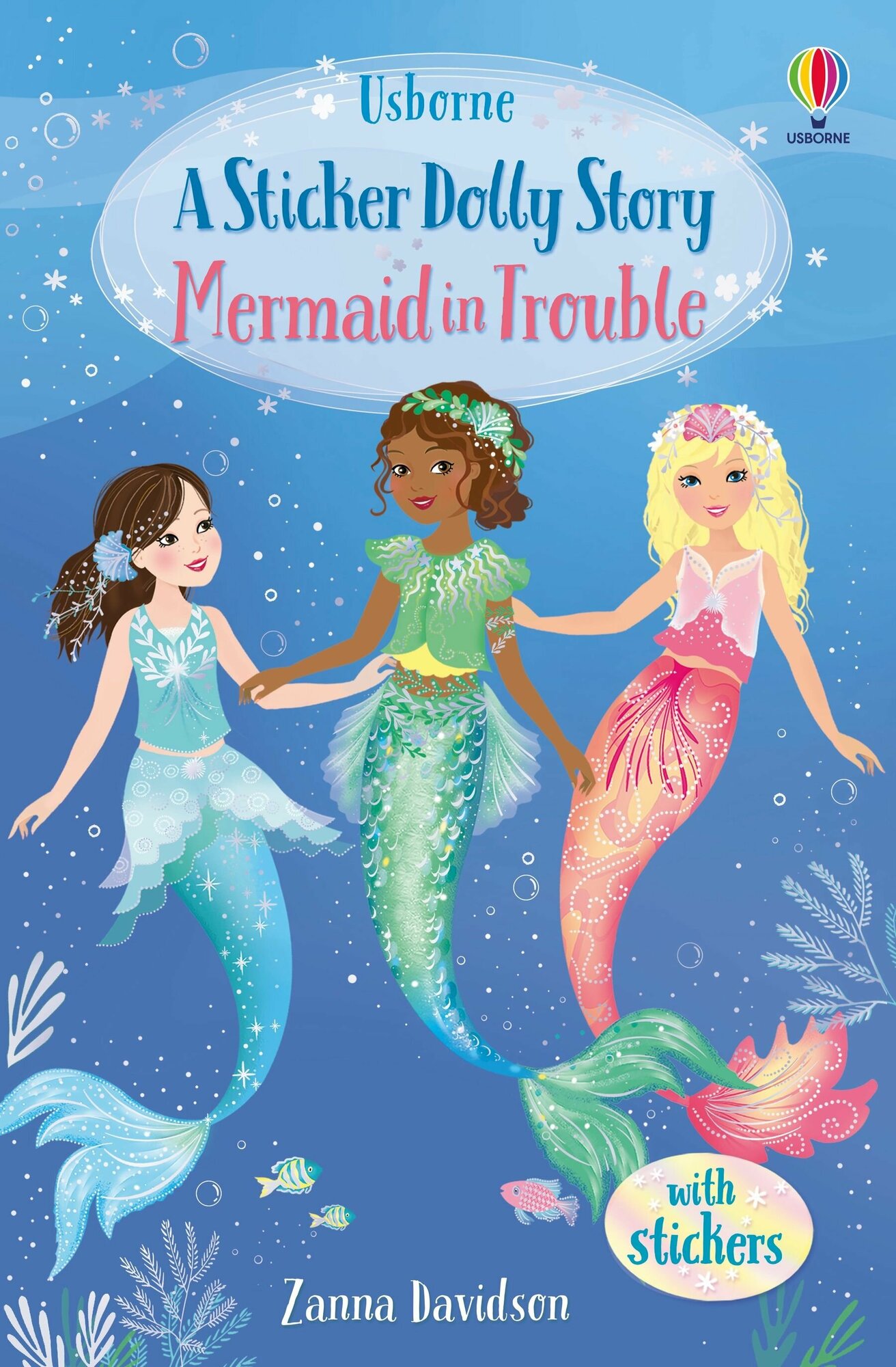 Usborne Sticker Dollies Mermaid in Trouble