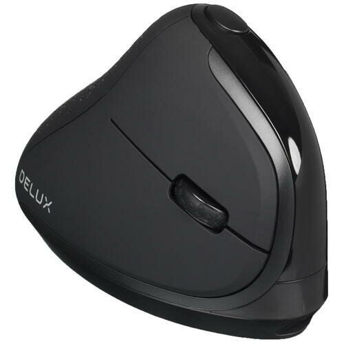Мышь Wireless Delux вертикальная , 2.4G+BT5.0,RGB, 800/1200/2400/4000 - фото №7