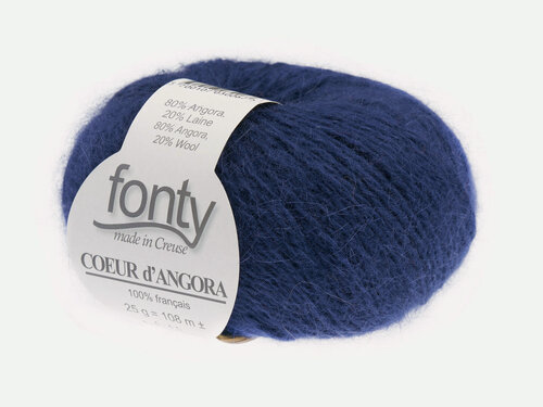 Изображение товара Пряжа Fonty Coeur d'Angora, 25г/108м, цвет 206, Артикул В37618, 80% французская ангора, 20% меринос