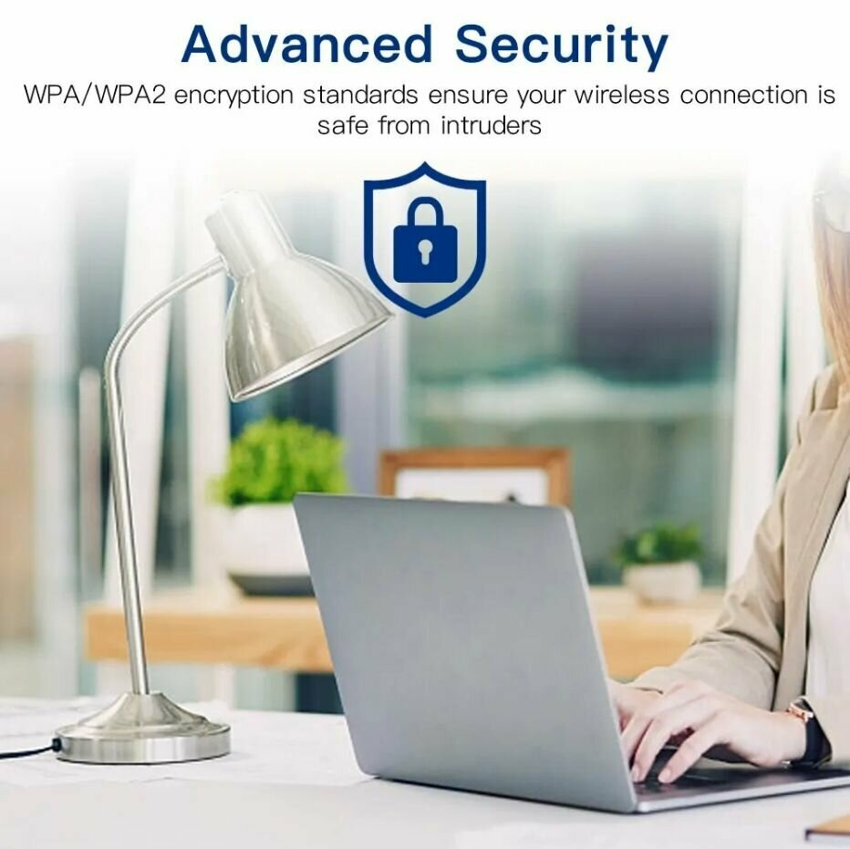 Сетевая карта для ПК DERAPID DE-AC1200 1200 Мбит/с, 802.11ac для Bluetooth 4,0, PCI-E, Wi-Fi-Адаптер 2,4 /5 ГГц — фото 3