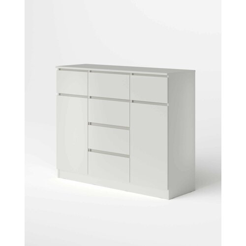 Комод Охта 120042_9901204404 Белый гладкийБелый гладкий 9500₽